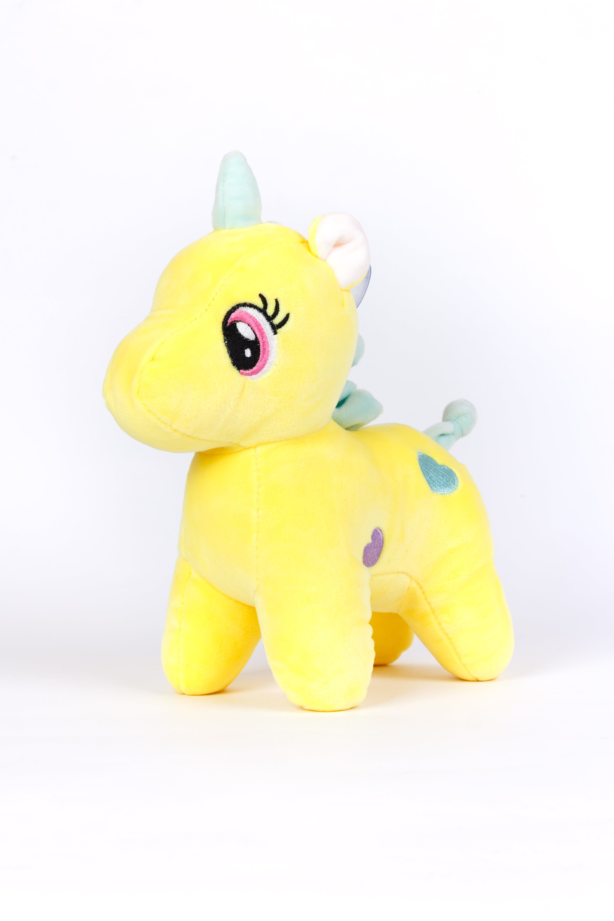 Unicorn Plush Toy with Suction Cup | Soft Hanging Stuffed Animal