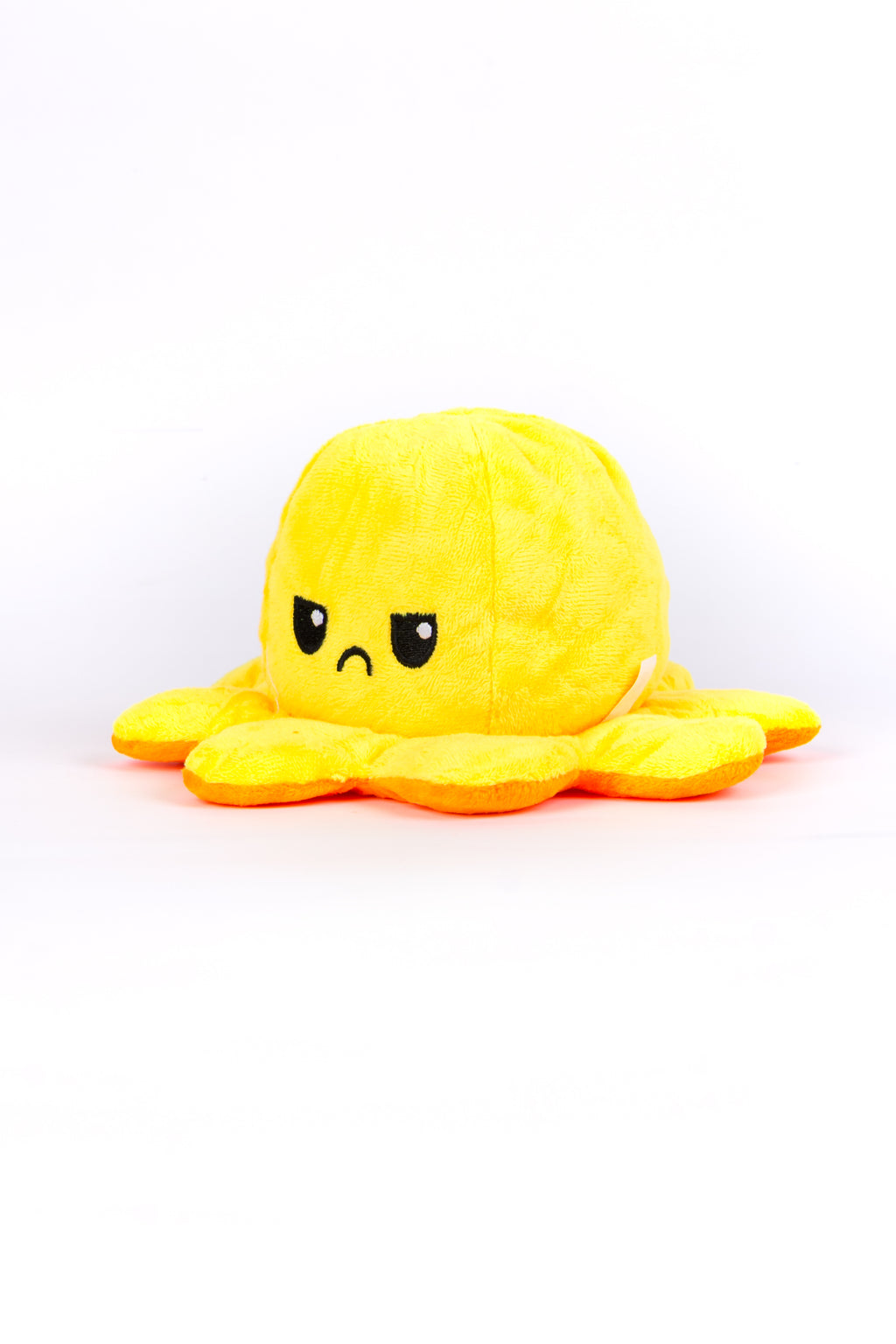 Reversible Mood Octopus Plush Toy | Cute Flip Emotion Stuffed Animal