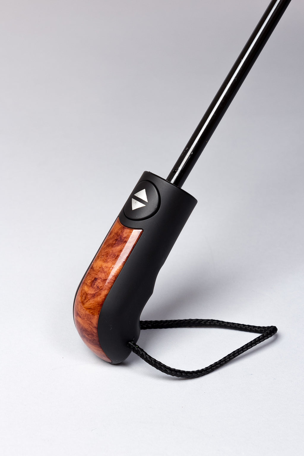 Automatic Folding Umbrella with Wood Handle | Unisex Windproof Umbrella